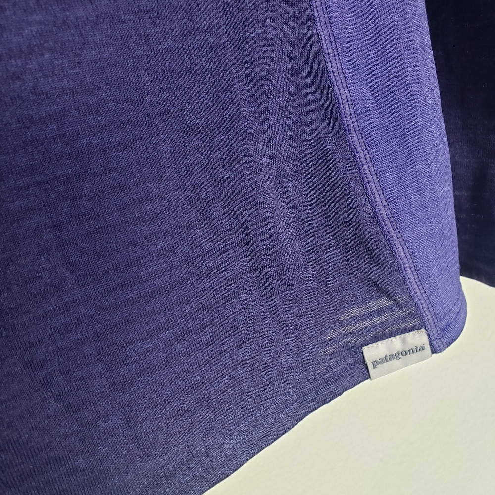 Patagonia R1 Quarter Zip in Purple Womens Size Medium - Picture 3 of 6